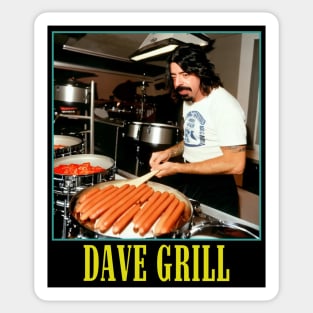 Dave Grill Sticker